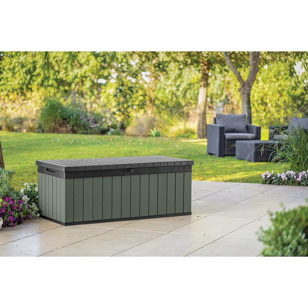 Zelený záhradný úložný box Darwin – Keter-image-3