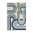 Sivo-modrý koberec 200x290 cm Nova Retro Blue – Asiatic Carpets