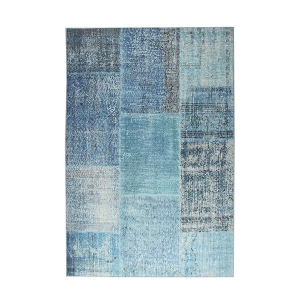 Modrý koberec Kaldirim Eko Rugs Esinam, 155x230 cm