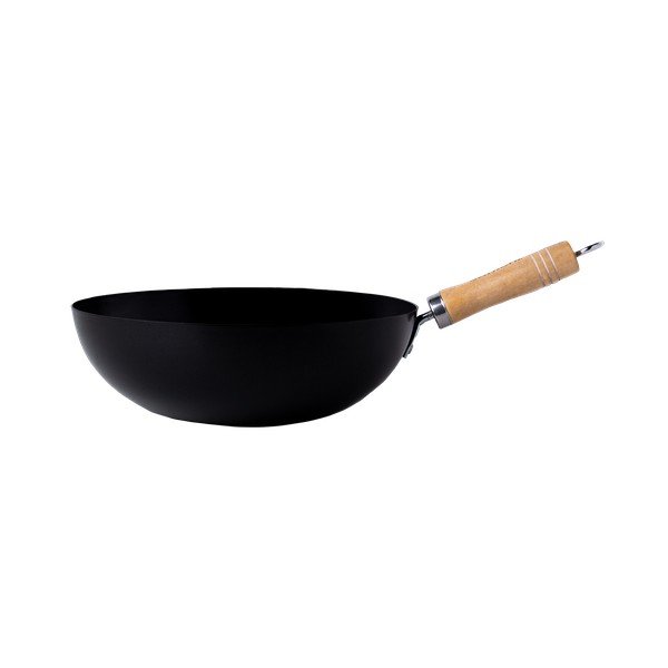 Oceľová panvica Wok Sabichi, ø 30cm