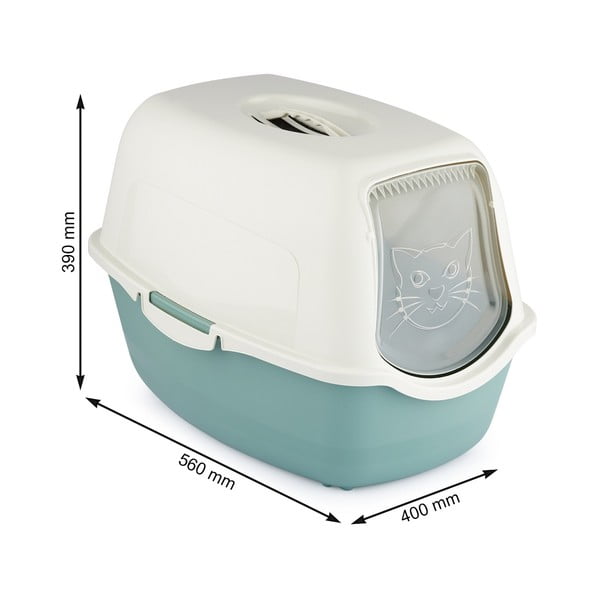 Mačacia toaleta 56x40 cm Eco Bailey - Rotho-image-4