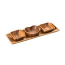 Servírovacie misky s táckou 4 ks Kora – Premier Housewares