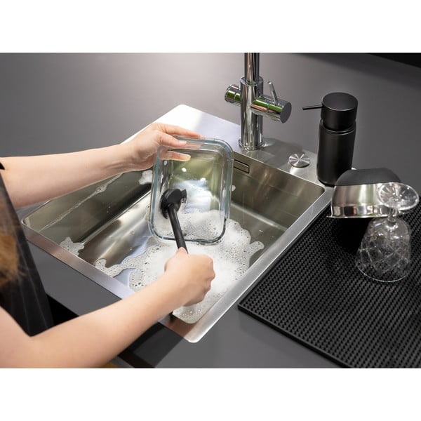 Čierna kefa na umývanie riadu Wenko Black Outdoor Kitchen Cuvo-image-1