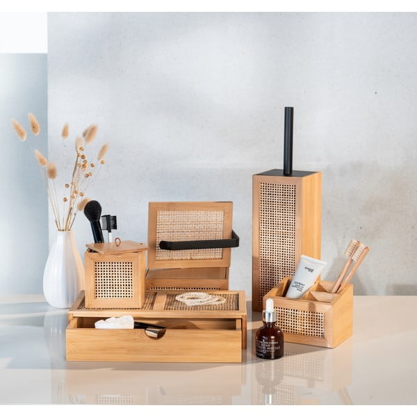 Bambusový držiak na toaletný papier Wenko Allegre-image-1