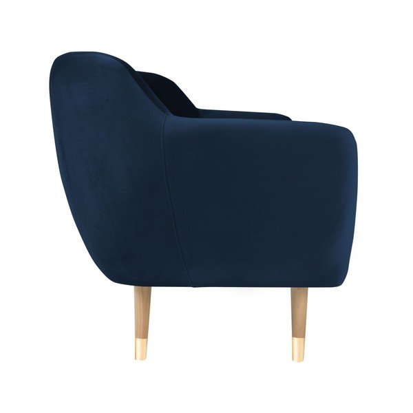 Tmavomodrá dvojmiestna pohovka Mazzini Sofas Amelie-image-3