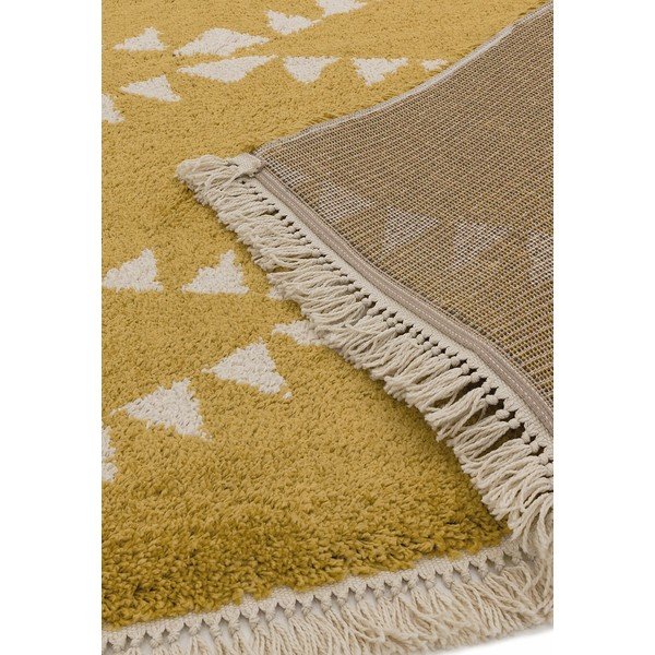 Koberec v horčicovej farbe 200x290 cm Rocco – Asiatic Carpets-image-1