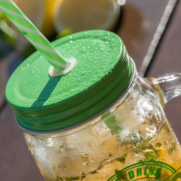 Pohár s vekom a slamkou InnovaGoods Mojito, 450 ml-image-2