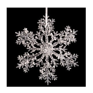 Závesná dekorácia v tvare snehovej vločky Unimasa Snow, ⌀ 30 cm