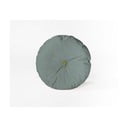 Okrúhly dekoračný vankúš so zamatovým poťahom Velvet Atelier Turquoise, ⌀ 35 cm