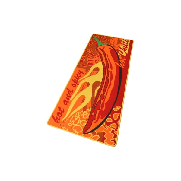 Červený kuchynský behúň Hanse Home Hot Chilli, 67 x 180 cm-image-3