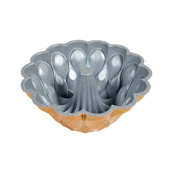 Forma na pečenie z liateho hliníka zlatej farby Bonami Selection Volcania-image-3