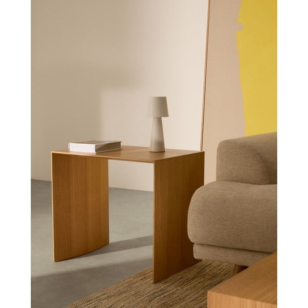 Odkladací stolík v dekore duba 40x55 cm Litto – Kave Home-image-2