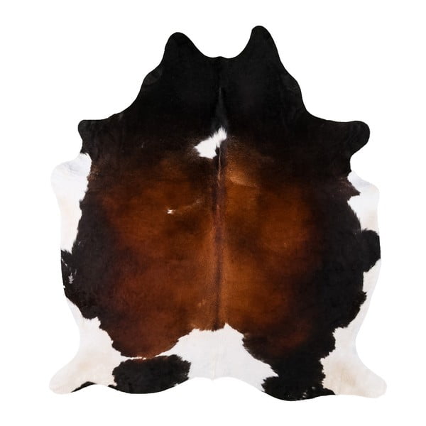 Pravá hovädzia koža Arctic Fur Tricolor, 200 × 193 cm