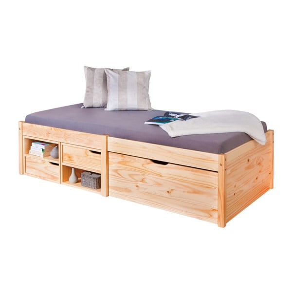 Jednolôžková posteľ z masívneho dreva 13Casa Bingo, 90 x 200 cm