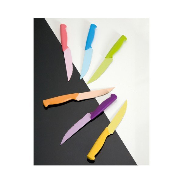 Sada 6 nožov z antikoro ocele Brandan Knife-image-1
