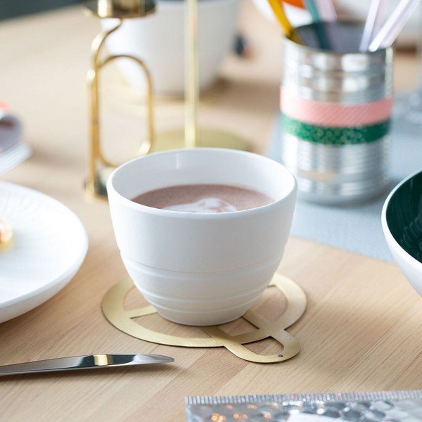 Biely porcelánový hrnček Villeroy & Boch Leaf, 450 ml-image-2