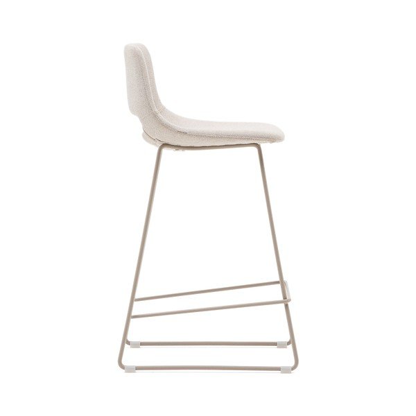 Béžová barová stolička (výška sedadla 65 cm) Zahara – Kave Home-image-2