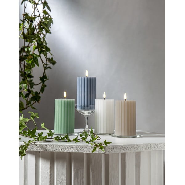 LED sviečka (výška  15 cm) Flamme Stripe – Star Trading-image-3