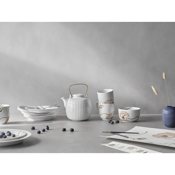 Biela porcelánová miska Kähler Design Hammershøi Poppy, ø 12 cm-image-2
