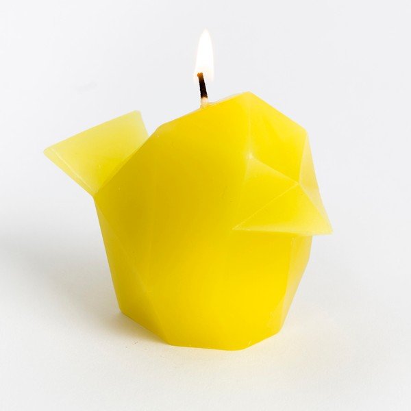 Žltá sviečka Pyropet Bíbí -image-3