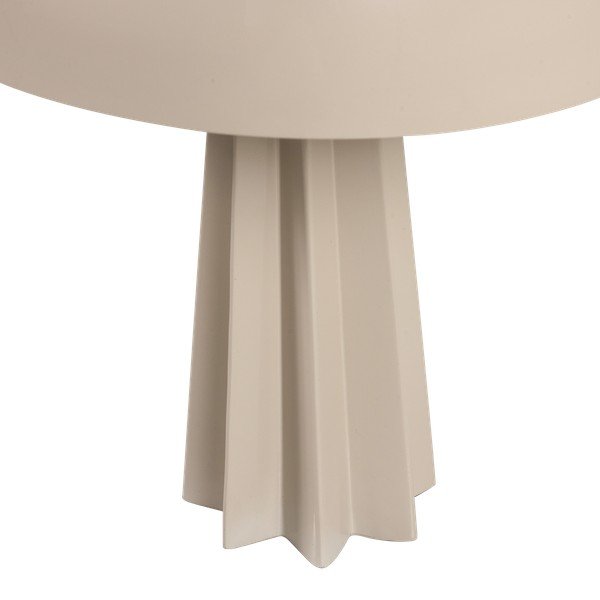 Krémovobiela kovová stolová lampa (výška  29 cm) Virel – WOOOD-image-4