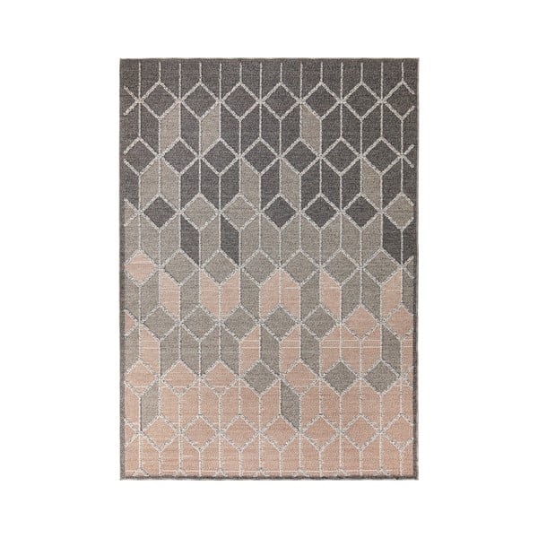 Sivo-ružový koberec Flair Rugs Dartmouth, 120 x 170 cm
