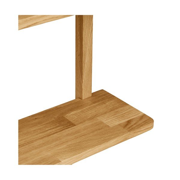 Poschodová polica z dubového dreva v prírodnej farbe 20 cm Townsville – House Nordic-image-3
