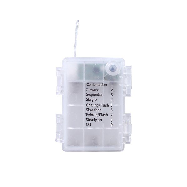 Transparentná LED svetelná reťaz DecoKing Lights, 100 svetielok, dĺžka 8,43 m-image-3