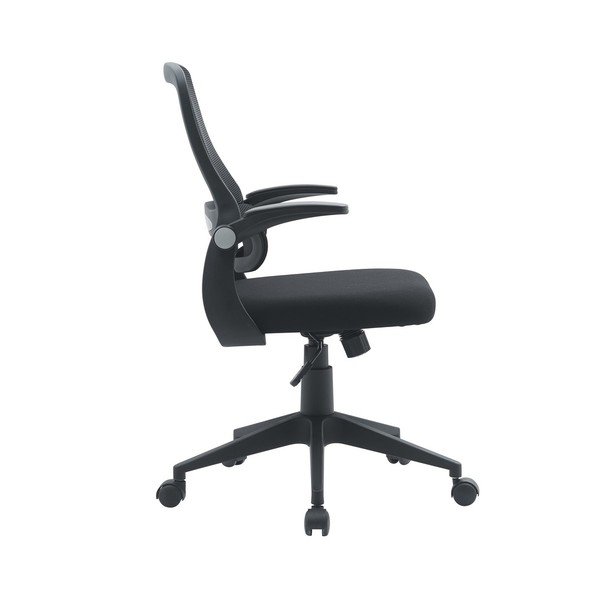 Čierna čalúnená kancelárska stolička Gilmore – Yes Everyday-image-3