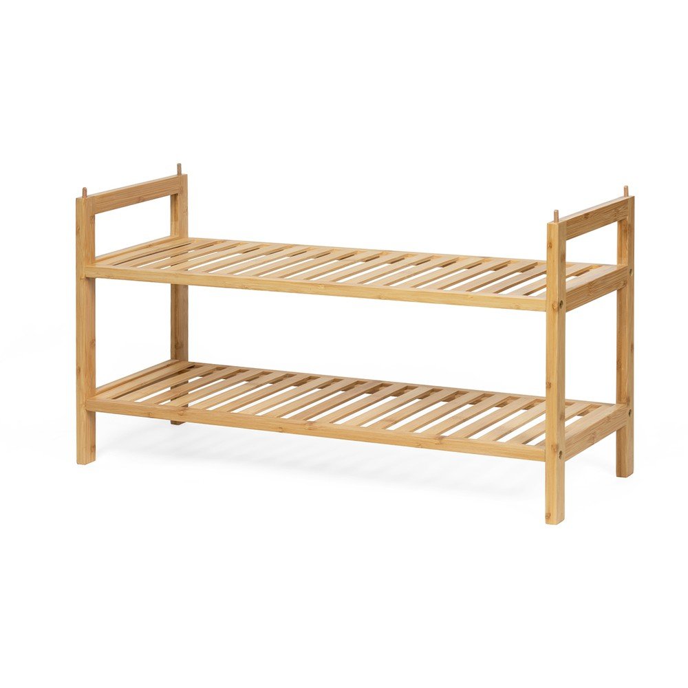 E-shop Bambusový stojan na topánky v prírodnej farbe 69x35x25 cm Noris – Bonami Essentials