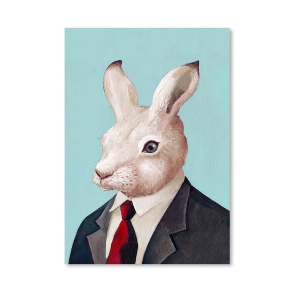 Plagát Rabbit, 30x42 cm