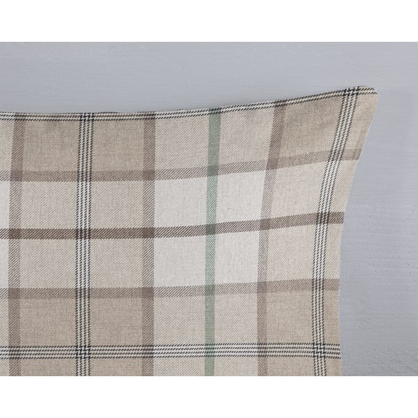 Svetlohnedé flanelové obliečky na jednolôžko 140x200 cm Bernardus – Good Morning-image-2