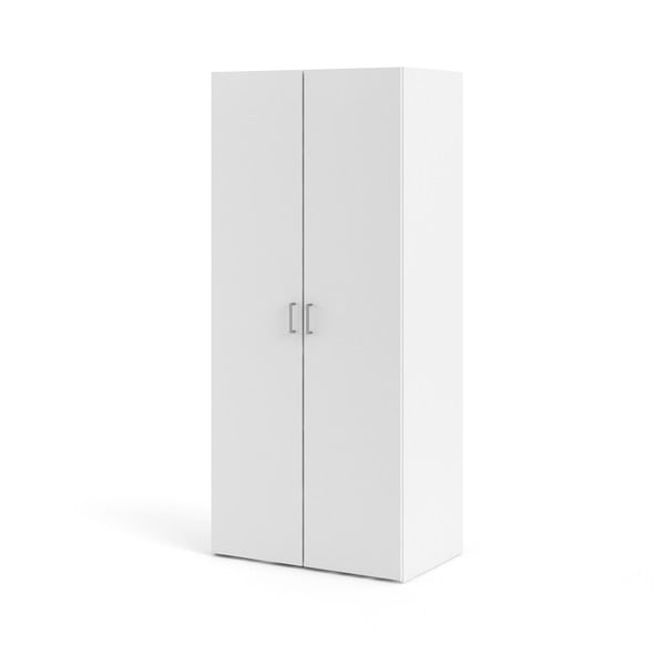 Biela šatníková skriňa 78x175 cm Space – Tvilum-image-3