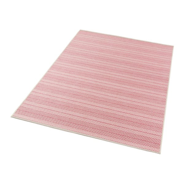 Červený vonkajší koberec NORTHRUGS Caribbean, 140 x 200 cm-image-2