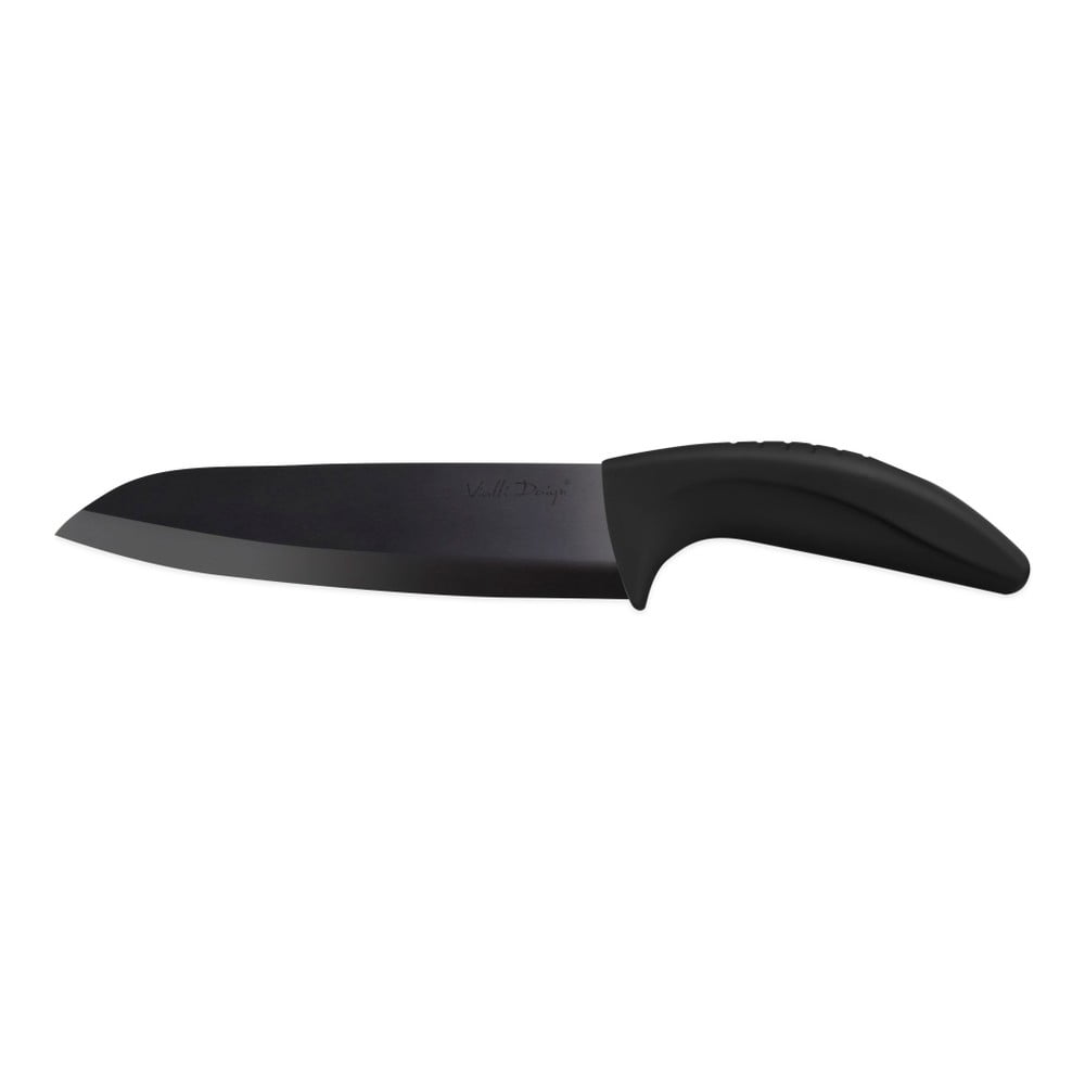 Keramický nôž Chef, 15 cm, čierny