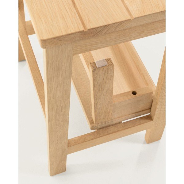 Stolička z brezového dreva v prírodnej farbe Nell – Kave Home-image-2
