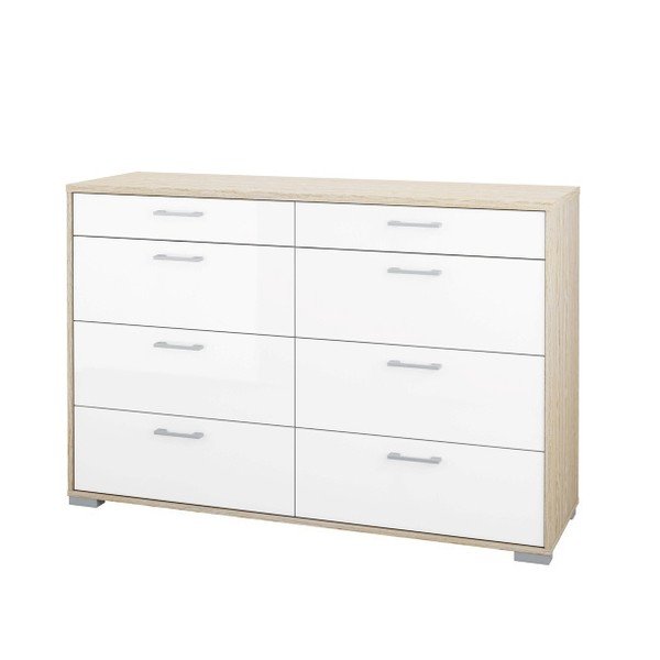 Komoda s 8 zásuvkami Libby
