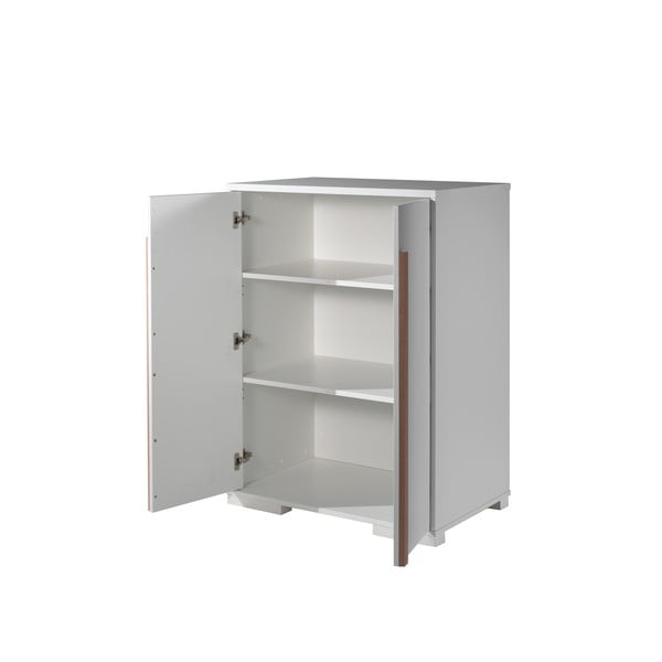 Biela detská skrinka pod vyvýšenú posteľ Vipack London-image-2