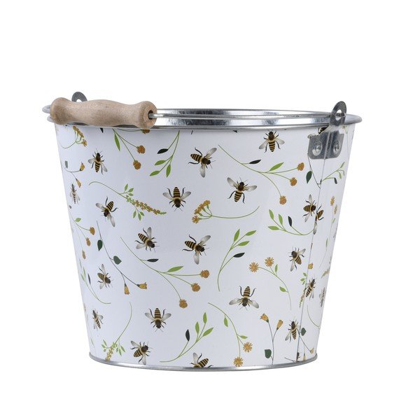Záhradné vedierko s potlačou Esschert Design Bee, 5 l