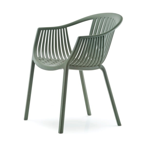Zelená stolička Pedrali Tatami