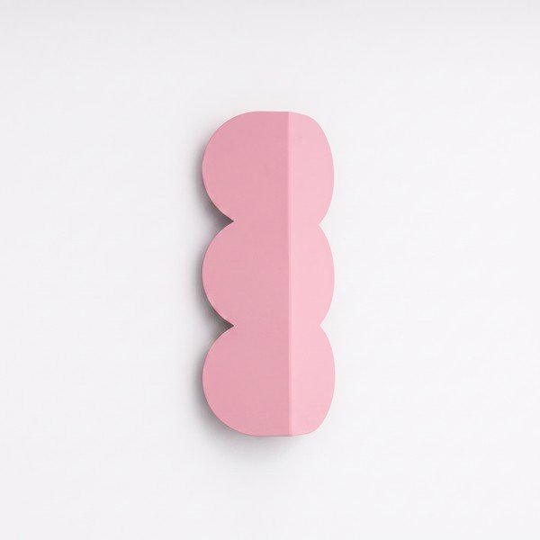 Ružové hliníkové nástenné svietidlo BISCUIT – Thoro-image-4