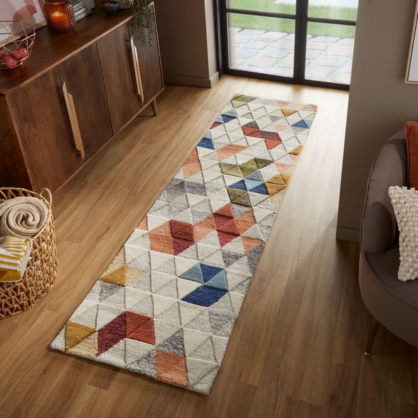 Vlnený behúň Flair Rugs Amari, 60 x 230 cm-image-1