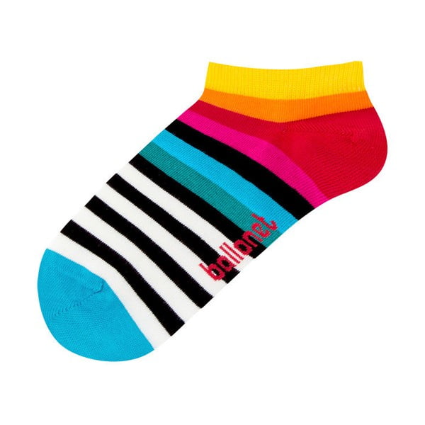 Členkové ponožky Ballonet Socks Rainbow, veľkosť 41-46