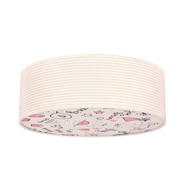 Detské stropné svietidlo s textilným tienidlom ø 38 cm Kiddy – Candellux Lighting-image-2