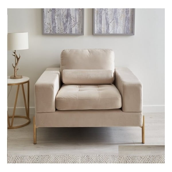 Béžové kreslo Versailles – Ropez-image-1