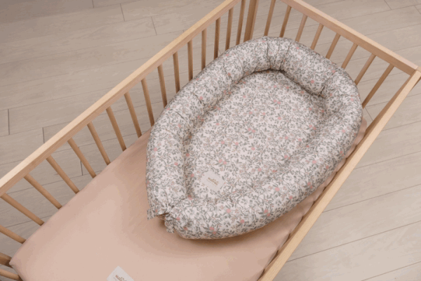 Béžové hniezdočko pre bábätko Apricot - Malomi Kids-image-1