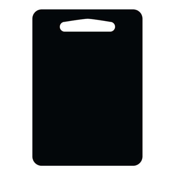 Čierna nástenná tabuľová samolepka LineArtistica Tagliere, 35 × 50 cm