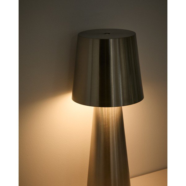 LED stolové/prenosné vonkajšie svietidlo so stmievačom na USB ø 16 cm Arenys – Kave Home-image-2