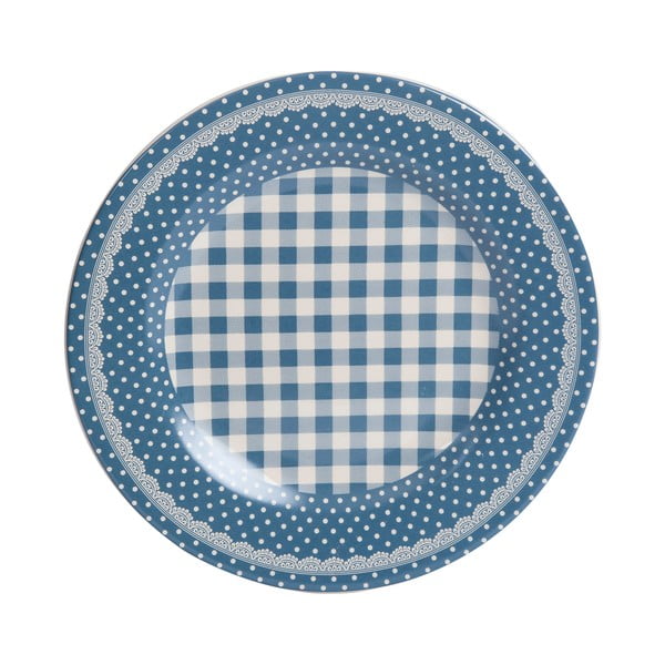 Tanier Blue Dots&Checks, 25.5 cm