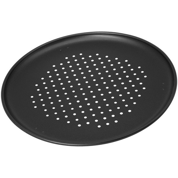 Set 2 perforovaných plechov na pizzu, 3 stojanov a krájača Zenker Special Countries, ø 32 cm-image-2